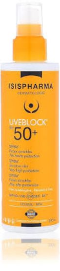 Isis Pharma Uveblock Spf 50+ Spray 200 Ml