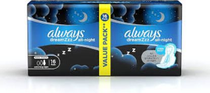ALWAYS MAXI EXTRA LONG 2 IN1 DREAMZ 16 PADS OFF1+1