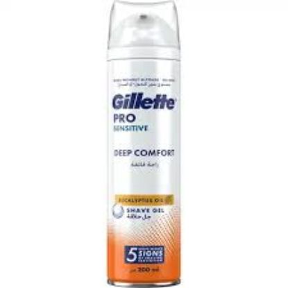 GILLETTE PRO SENSITIVE DEEP COMFORT GEL 200 ML