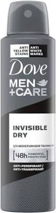 DOVE SPRAY INVISIBLE DRY FOR MEN + CARE 250 ML