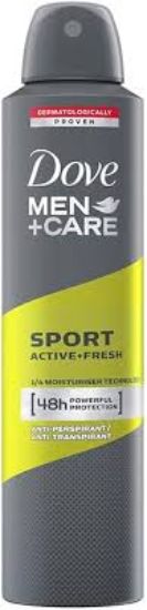 DOVE SPRAY SPORT FOR MEN 250 ML