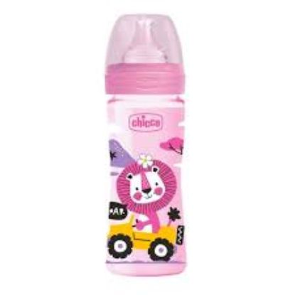 CHICCO WELL BEING CODE(66213)+2M 250 ML ببرونه بلاستيك بناتي