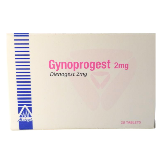 GYNOPROGEST 2 MG 28 TABLETS 203 LE