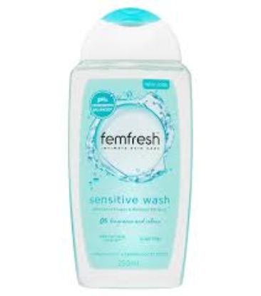 FEMFRESH SENSITIVE INTIMATE FEMININE WASH 250ML