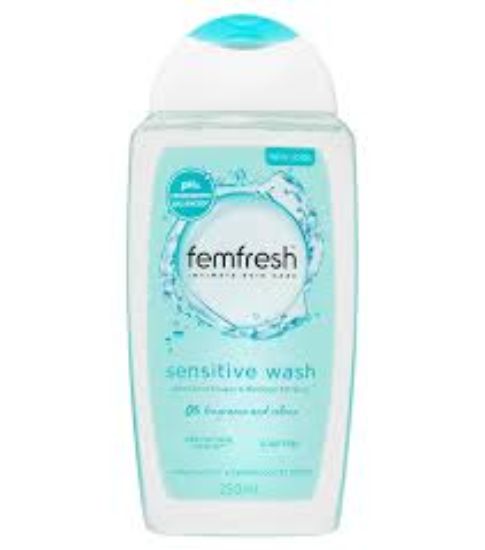 FEMFRESH SENSITIVE INTIMATE FEMININE WASH 250ML
