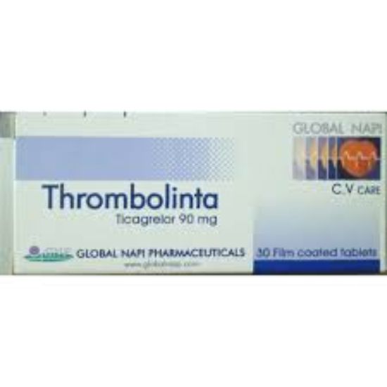 THROMBOLINTA 90 MG 30 TAB 219.75 LE