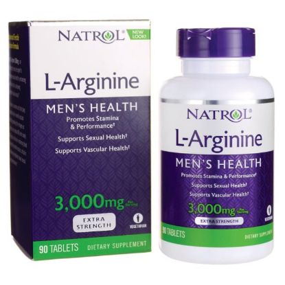 L-ARGININE 3000 MG 90 TABLETS NATROL