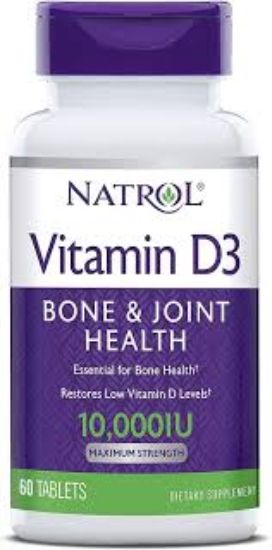 VITAMIN D3 10000 IU 60 TAB NATROL