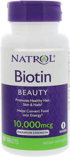 BIOTIN 10000 MCG 100 TAB NATROL