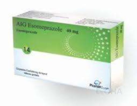 AIG ESOMEPRAZOLE 40 MG 21 CAP 200 LE