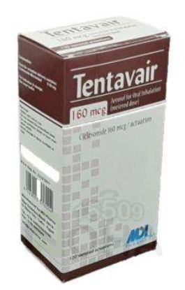 TENTAVAIR 160 MCG 120METERED ACTUATIONS 97.5 LE
