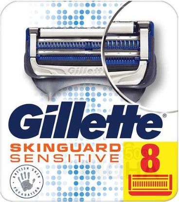GILLETTE SKINGUARD SENSITIVE 8 PC امواس