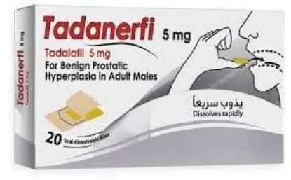 TADALAFIL 5 MG 20 FILM