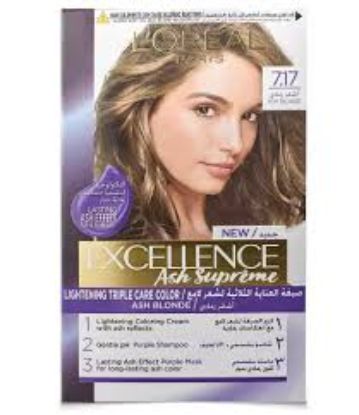 LOREAL EXCELLENCE 7.17 اشقر رمادي