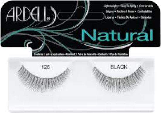ARDELL NATURAL BLACK 126رموش