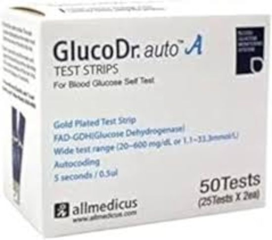 GLUCO DR AUTO 50 TEST STRIPS
