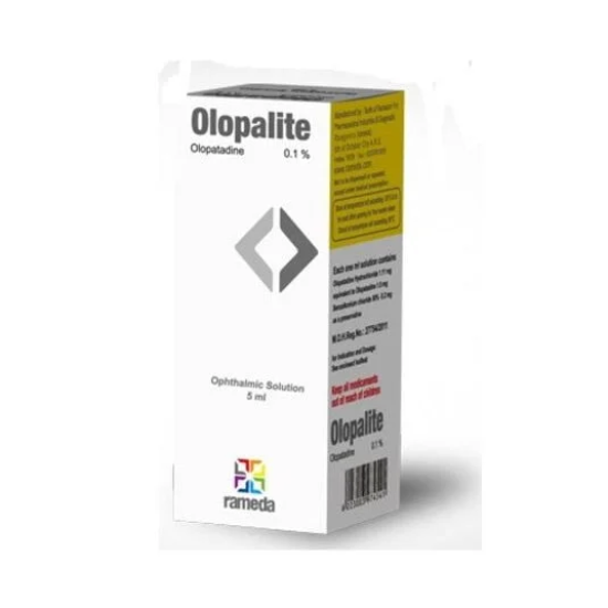 OLOPALITE 0.1% EYE DROPS 5 ML 28 LE