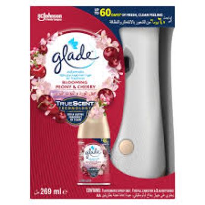 GLADE AUTOMATIC AIR FRESHENER, BLOOMING & CHERRY FRAGRANCE, 269 ML