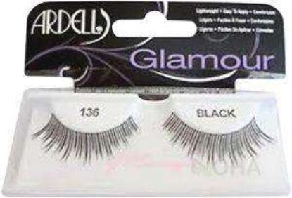 ARDELL GLAMOUR BLACK 136 رموش