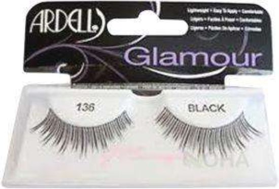 ARDELL GLAMOUR BLACK 136 رموش