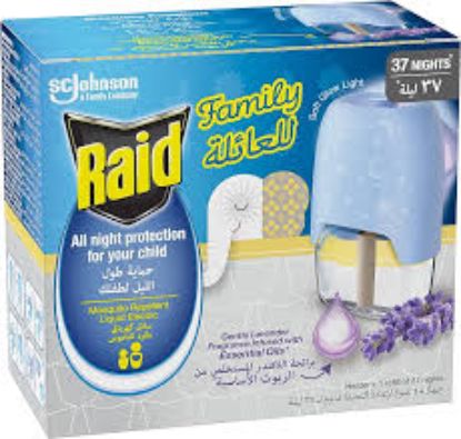 RAID LIQUID KILLER- جهاز سائل باللافندر 37ليلة