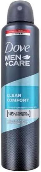 DOVE SPRAY CLEAN COMFORT FOR MEN 250 ML