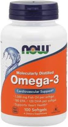 NOW OMEGA-3 1000 MG 100 SOFTGELS
