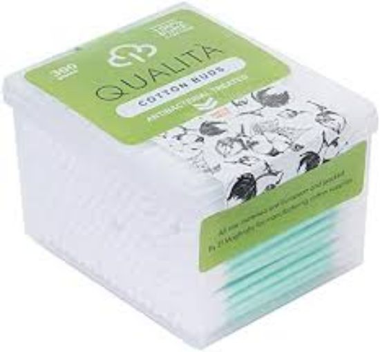 QUALITA COTTON BUDS 300 PCS قطن اذن