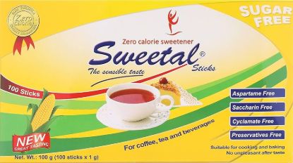 SWEETAL 100 SACHETS 1 GM معلقه واحده