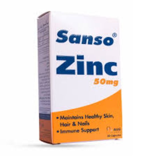 SANSO ZINC 50 MG 30 CAP 110 LE