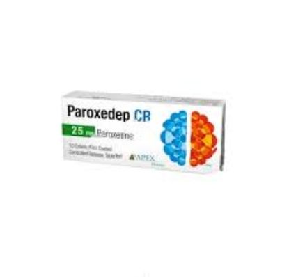 PAROXEDEP CR 25 MG 30 TAB