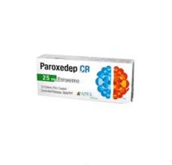 PAROXEDEP CR 25 MG 30 TAB