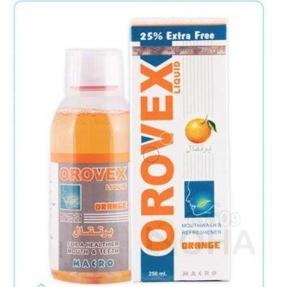 OROVEX ORANGE MOUSH WASH 250 ML
