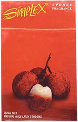 SIMPLEX MALE CONDOMS LYCHEE