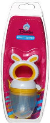 BUBBLES FRUIT TEETHER عضاضة الفواكه