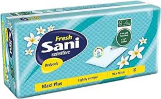 SANI UNDERPAD 90*60 CM XL 15 PCS مفرش سرير