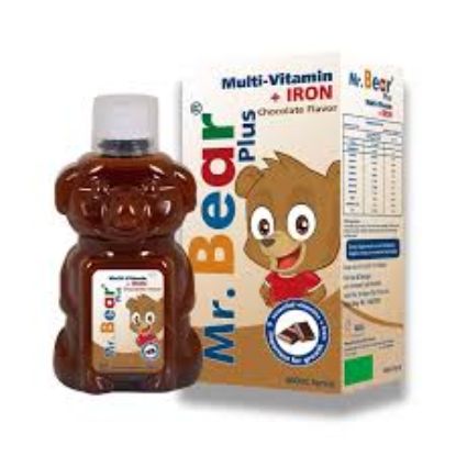 MR BEAR PLUS IRON CHOCOLATE MULTI VITAMIN 400 ML 140 LE