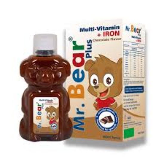 MR BEAR PLUS IRON CHOCOLATE MULTI VITAMIN 400 ML 140 LE