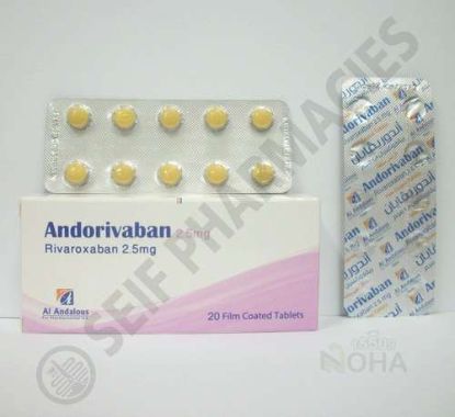 ANDORIVABAN 2.5 MG 20 TAB 64 LE
