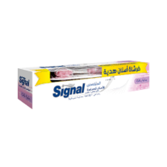 Signal Sensitive Expert WHITINING 75 ML+فرشه