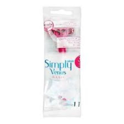 GILLETTE SIMPLY VENUS BASIC 2 BLADES ماكينه واحده