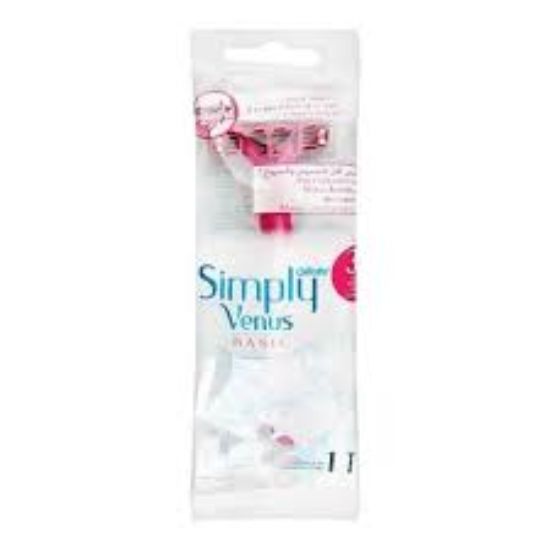 GILLETTE SIMPLY VENUS BASIC 2 BLADES ماكينه واحده