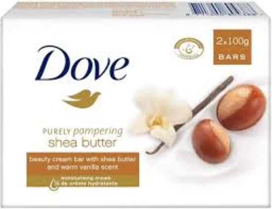 DOVE SHEA BUTTER SOAP 100 GM زبدة الشيا
