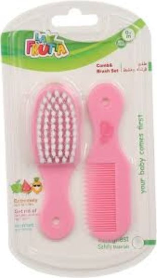 LA FRUTTA COMB & BRUSH SET فرشه ومشط بيبي 22604