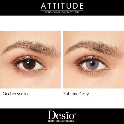 DESIO ATTITUDE MONTHLY LENS SUBLIME GRAY OFFER
