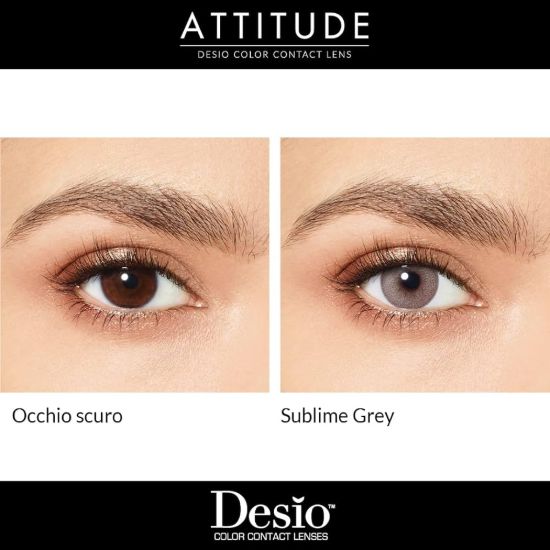 DESIO ATTITUDE MONTHLY LENS SUBLIME GRAY OFFER
