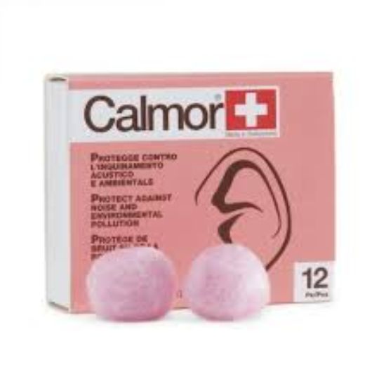 CALMOR سدادة اذن شمعيه 12 قطعة