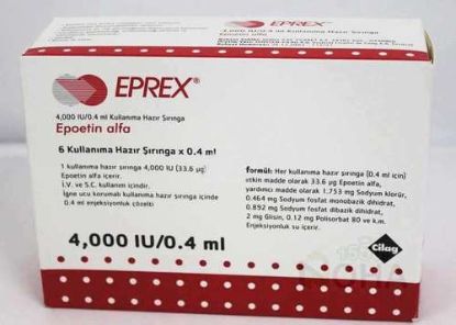 EPREX 4000 IU 1 SYRINGE
