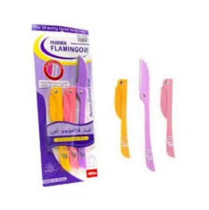 FEATHER FLAMINGO شفرات وجه وحواجب