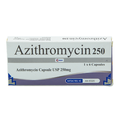 AZITHROMIN 250 MG 6 CAP